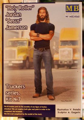 24060 Master Box Trucker Series Holy Roller Jordan Jesus Jamerson 1:24 neu 2018