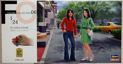 29106 Hasegawa 70&acute; s Girls Figures 2 Mädels 1970er Jahre 1:24