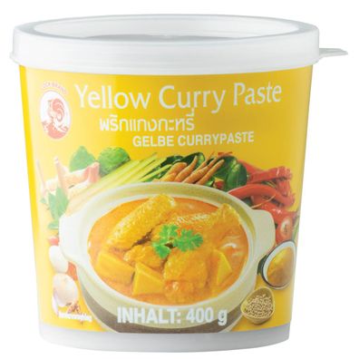 Cook Brand Curry Paste gelb für die echte asiatische Küche 400g