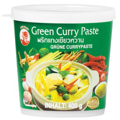 Cook Brand Curry Paste grün für die echte asiatische Küche 400g