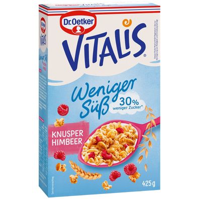 Vitalis Weniger süß Knusper Himbeere 0,425Kg