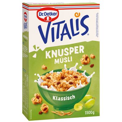 Vitalis Knusper Müsli 1,5Kg