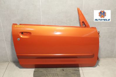 Mitsubishi Colt CZC Tür Beifahrertür Vorne Rechts M06 Oriental Orange LWQX3