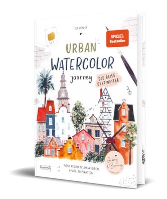 Urban Watercolor Journey. Die Reise geht weiter! von Sue Hiepler Hi