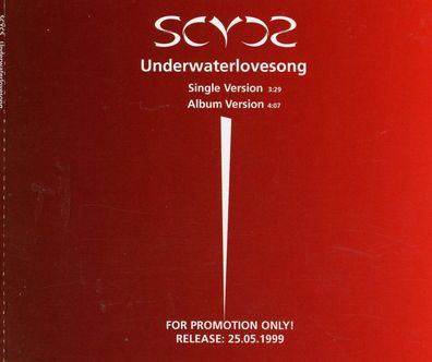 Maxi CD Scycs / Underwaterlovesong