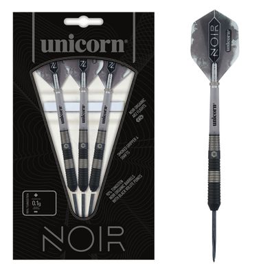 Unicorn Noir Style 3 Tungsten Steel Darts, 1 Satz / 24 Gr.