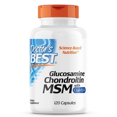 Doctor's Best, Glucosamine/ Chondroitin/ MSM, 120 Kapseln