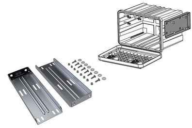 Daken HH473 - Horizontaler Halter - Magnelis-Stahl - Groß