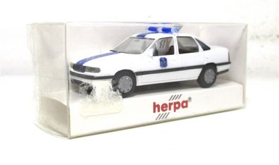 Modellauto H0 1/87 Herpa 041973 Opel Vectra Stufenheck Polizei
