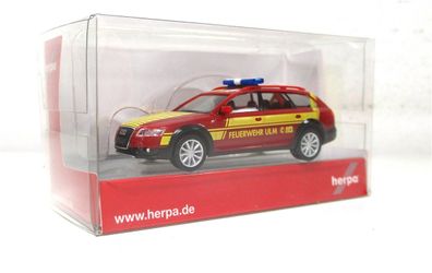 Modellauto H0 1/87 Herpa 049528 Audi A6 Feuerwehr