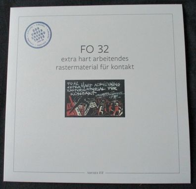 FO 32 extra hart arbeitendes rastermaterial für kontakt Tapetopia 010 Serie Vinyl LP