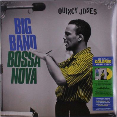 Quincy Jones: Big Band Bossa Nova (180g) (Limited Edition) (Colored Vinyl) ( + 2 ...