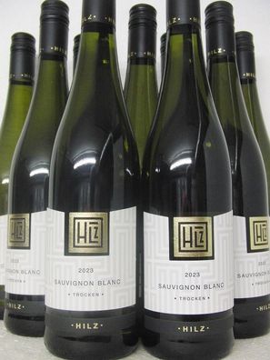 9 FL 2023 Sauvignon Blanc - neuer Jahrgang trocken Weingut Klaus Hilz Pfalz Weißwein