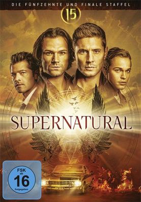 Supernatural - Staffel 15 (DVD) 5 Disc - WARNER HOME - (DVD Video / TV-Serie)