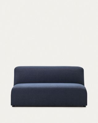 2-Sitzer-Modul Neom 150x 78 x 89 cm Blau Sitzgelegenheit Couch Modul Neu Sessel