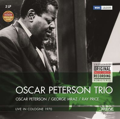 Oscar Peterson (1925-2007): Live In Cologne 1970 (remastered) (180g) - - (LP / L)