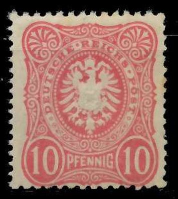 Deutsches REICH 1880 88 ADLER Nr 41IIb postfrisch X6D3EB2