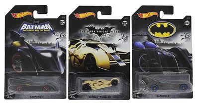 Hot Wheels Batman Batmobile verschiedene Fahrzeuge FKF36