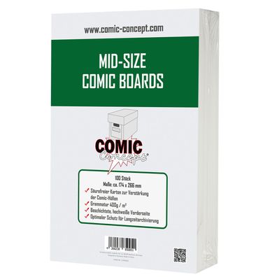 Comic Concept Mid-Size Boards (174 x 266 mm)