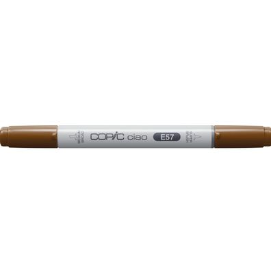 Copic Ciao Marker E57 Light Walnut