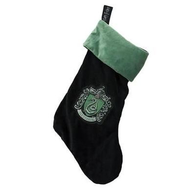 Harry Potter Weihnachts-Strumpf Slytherin Fleece Christmas Stocking