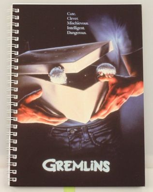 Gremlins Notizbuch: Movie Poster Spiral Notebook (DIN A5)