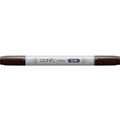 Copic Ciao Marker E49 Dark Bark