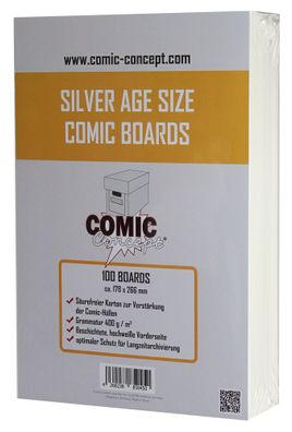 Comic Concept Silver Age Boards (178 x 266 mm)