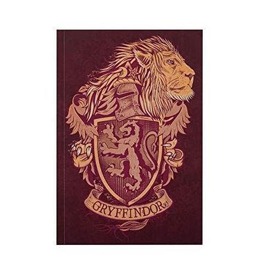 Harry Potter Notizbuch: Gryffindor Wappen (DIN A5)