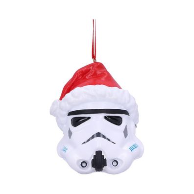 Weihnachtsschmuck: Star Wars Stormtrooper Santa Hat - Christbaumkugel