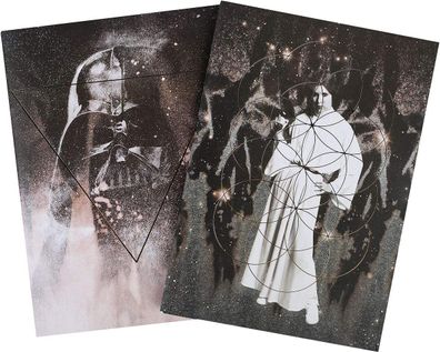 Star Wars Notizbuchset: Darth Vader & Leia (DIN A5)