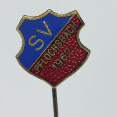 Fussball Anstecknadel SV Pflochsbach 1967 FV Bayern Unterfranken Kreis Würzburg