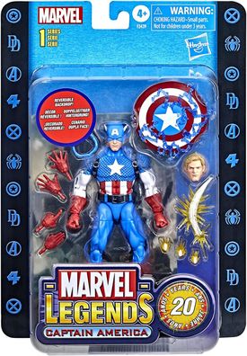 Marvel Legends Series 20th Anniversary Actionfigur Series 1 Captain America (15 cm)