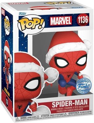 Spider-Man Funko POP! PVC-Sammelfigur - Spider-Man In Hat (1136)