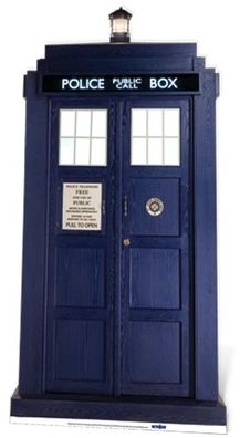 Doctor Who Pappaufsteller (Stand Up) - Tardis 2/3 Lifesize (192 cm)