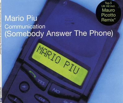 Maxi CD Mario Piu / Communication