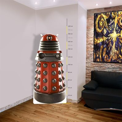 Doctor Who Pappaufsteller (Stand Up) - Dalek Drone (Rot) (182 cm)