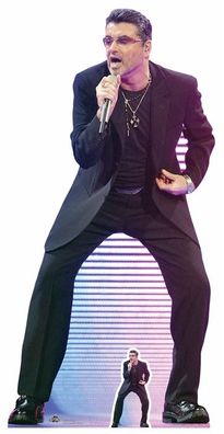 Celebrity Pappaufsteller (Stand Up) - George Michael Singing (172 cm)
