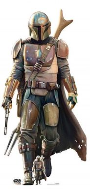 Star Wars Mandalorian Pappaufsteller (Stand Up) - Lone Gunfighter (182 cm)