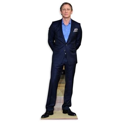 Celebrity Pappaufsteller (Stand Up) - Daniel Craig (182 cm)