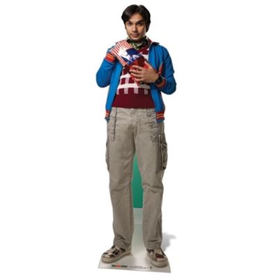 Big Bang Theory Pappaufsteller (Stand Up) - Raj Koothrappali (172 cm)