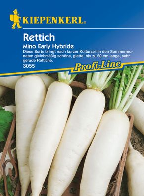 Kiepenkerl® Rettich Mino Early Hybride - Gemüsesamen