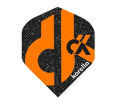 Karella Daniel Klose Dartflights Black-Orange Edition
