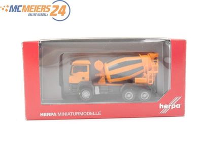 Herpa H0 302272 Modellauto Baufahrzeug Betonmischer MAN TGS M 1:87 E651