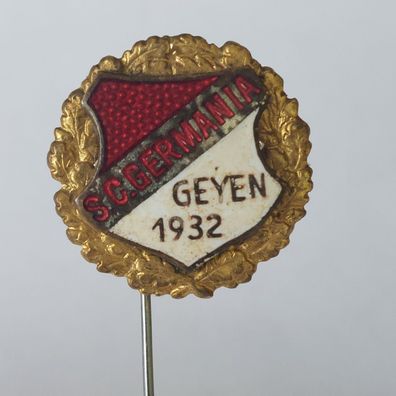 Fussball Anstecknadel SC Germania Geyen 1932 FV Mittelrhein Kreis Rhein-Erft