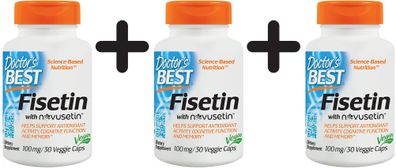 3 x Fisetin featuring Novusetin - 30 vcaps
