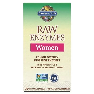 RAW Enzymes Women, Women - 90 vcaps