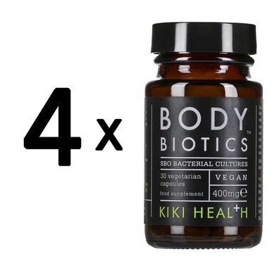 4 x Body Biotics, 400mg - 30 vcaps