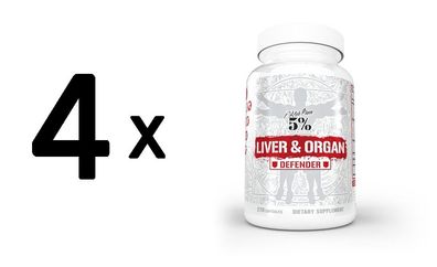 4 x Liver & Organ Defender - Legendary Series - 270 caps