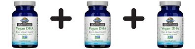 3 x Dr. Formulated Vegan DHA - 30 softgels